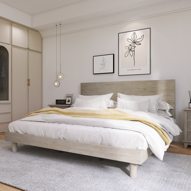 Wayfair modern platform bed discount